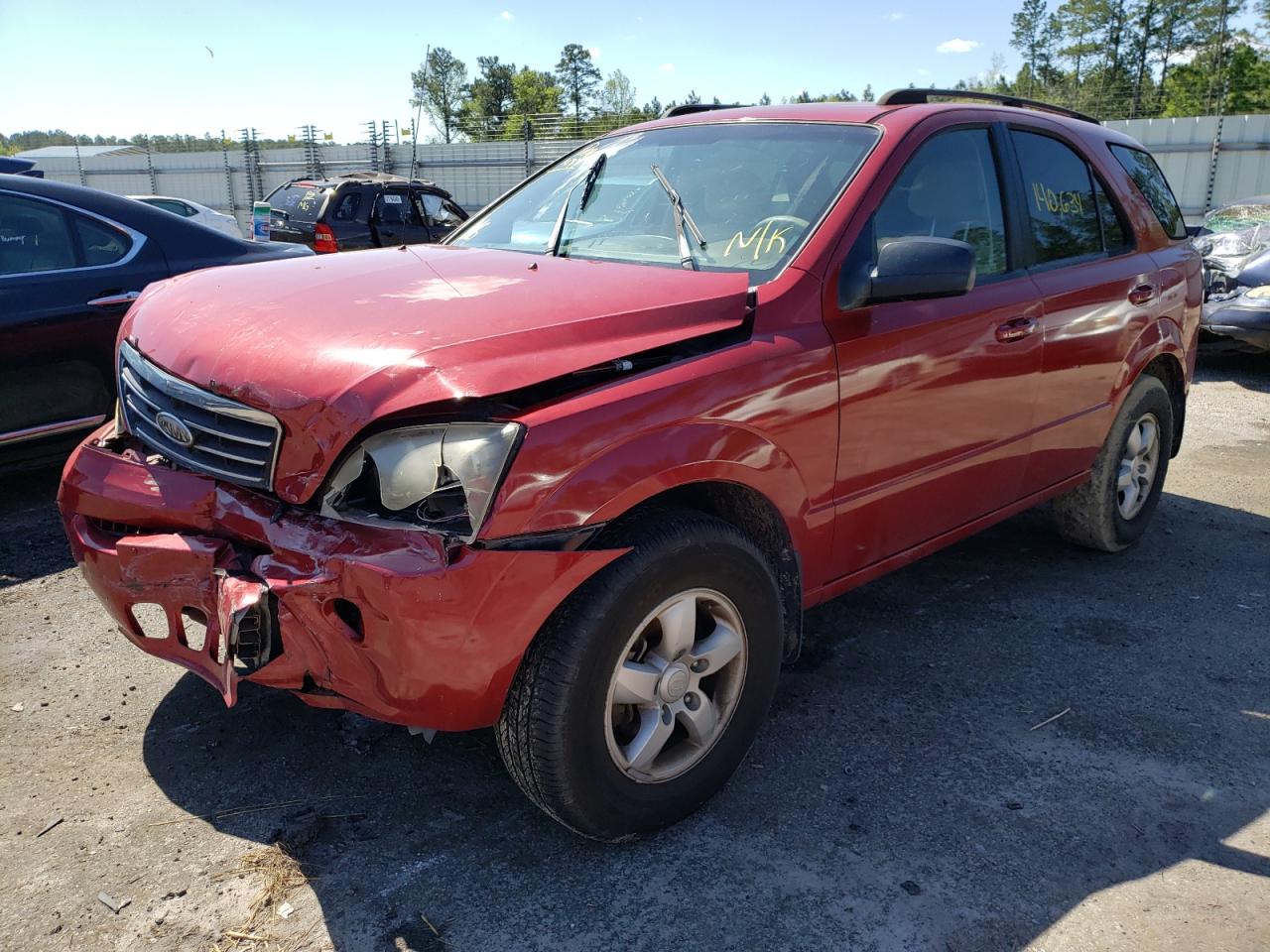 Photo 2 from auction – 2008 KIA SORENTO EX with VIN KNDJD735085802264