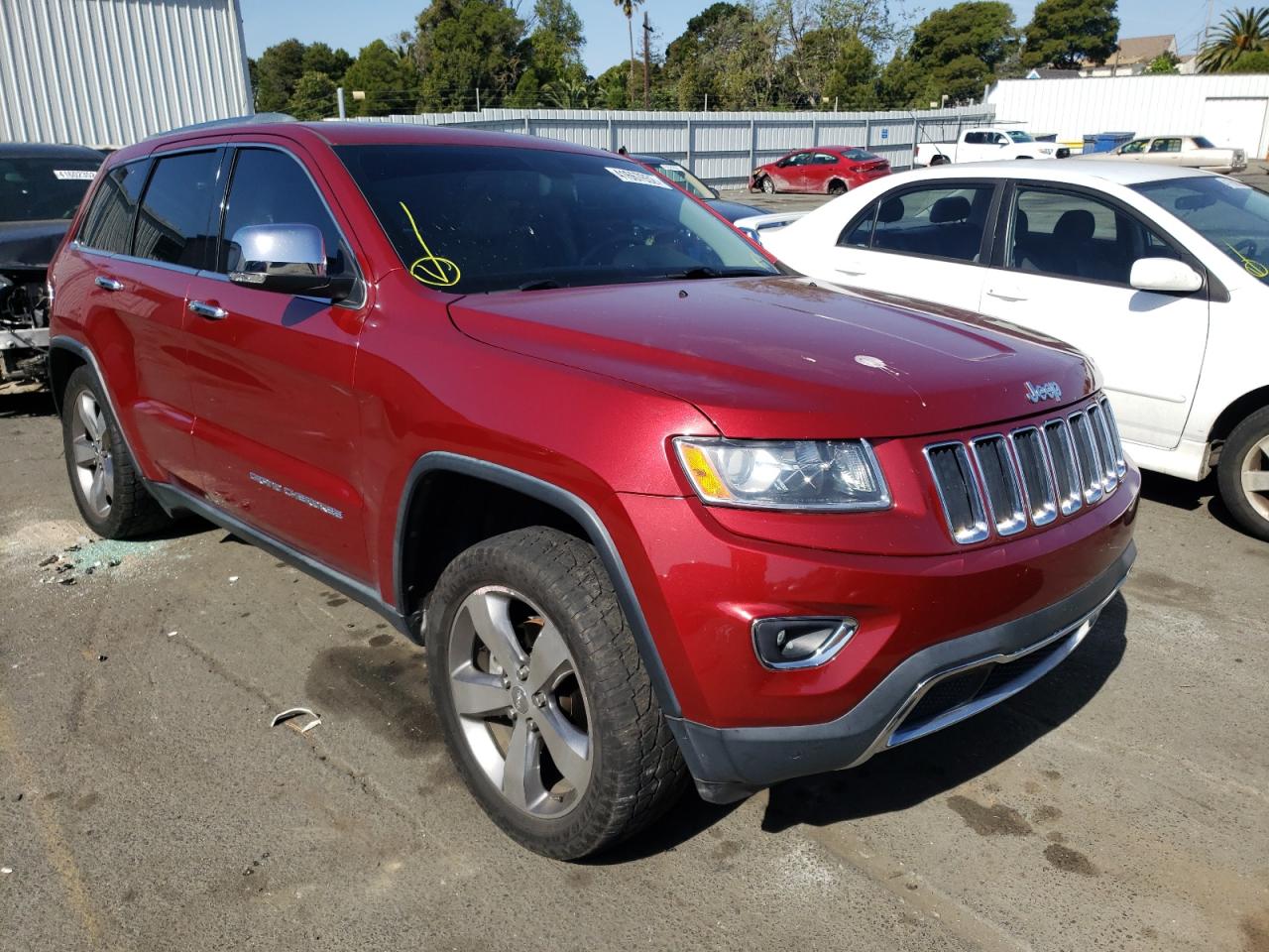 JEEP GRAND CHER 2014 with VIN 1C4RJFBG5EC102059 - Photo from auction