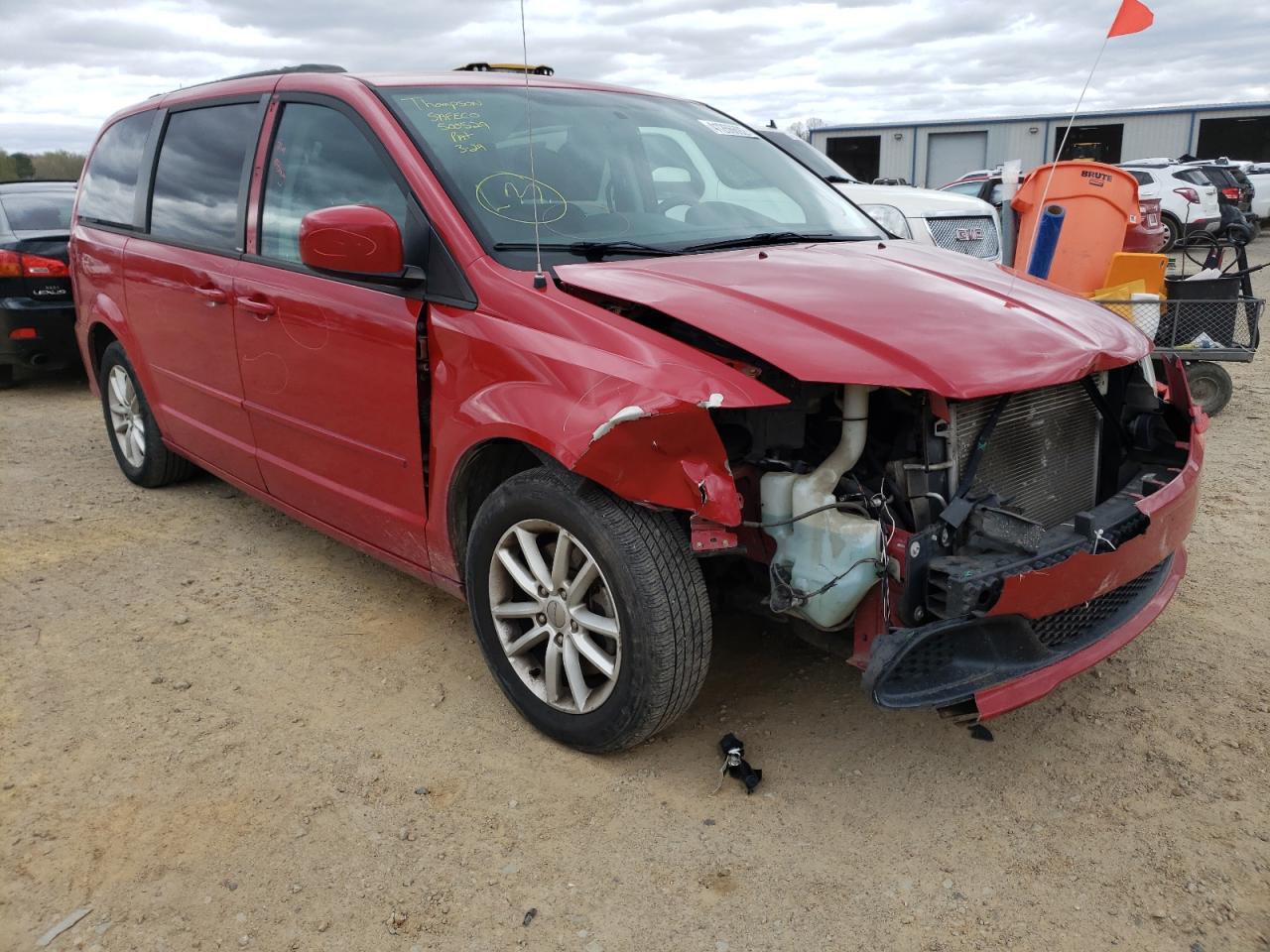 Photo 1 from auction – 2014 DODGE GRAND CARA with VIN 2C4RDGCG9ER213250