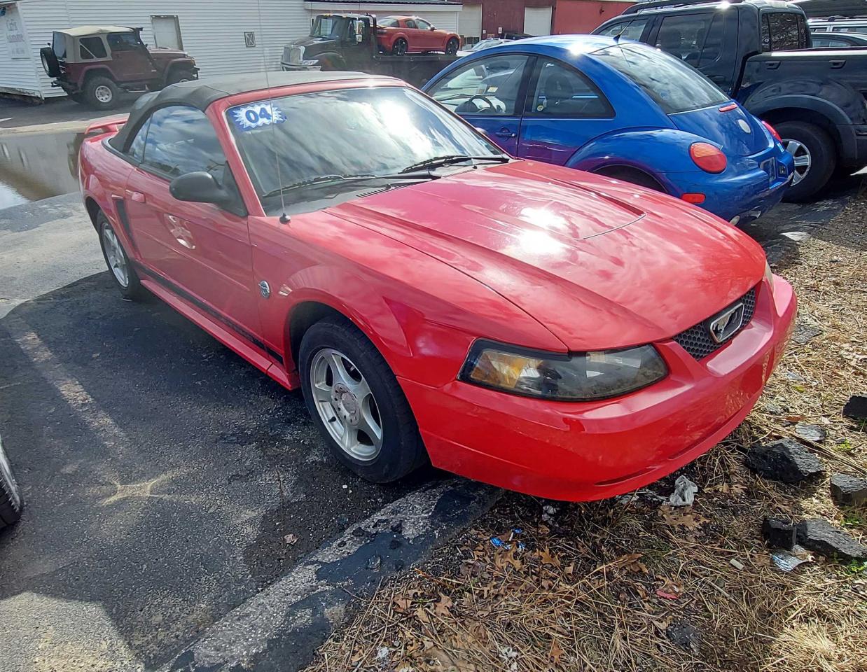 FORD MUSTANG 2004 with VIN 1FAFP44654F214003 - Photo from auction