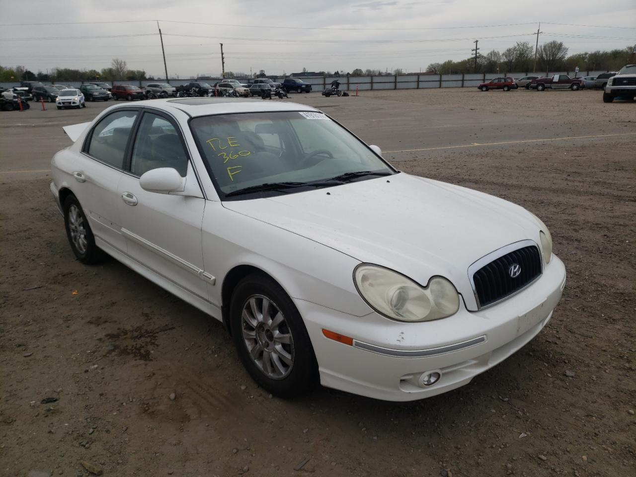 HYUNDAI SONATA GLS 2004 with VIN KMHWF35H94A007937 - Photo from auction