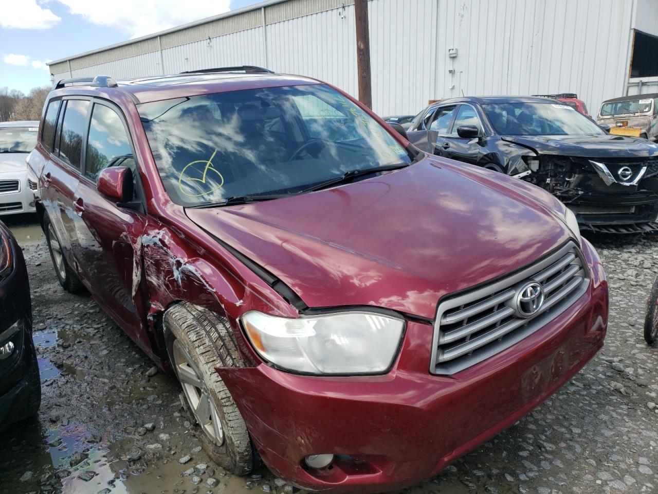 Photo 9 from auction – 2010 TOYOTA HIGHLANDER with VIN 5TDJK3EH5AS039874
