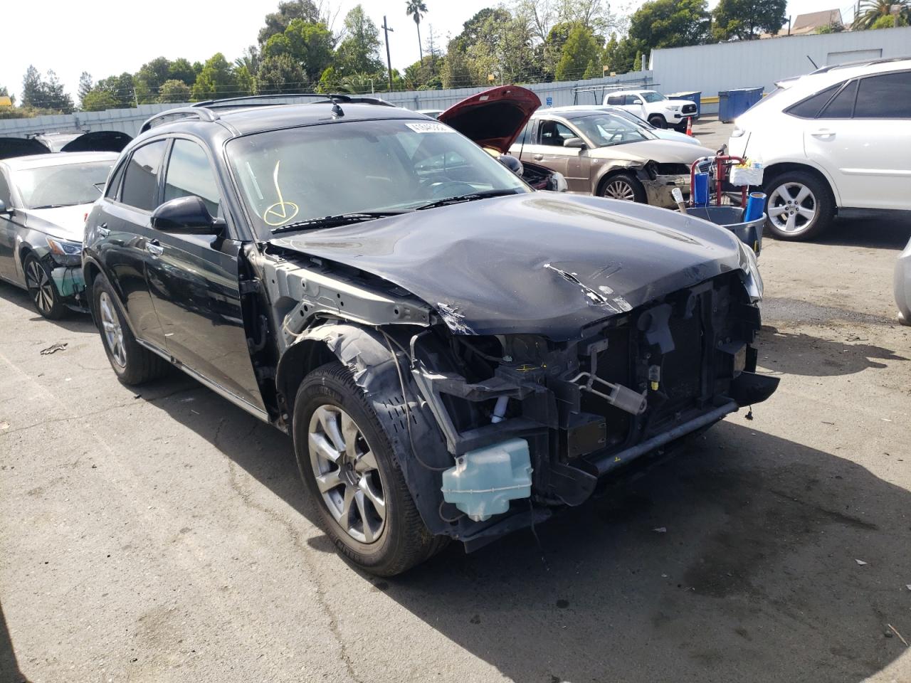 INFINITI FX35 2007 with VIN JNRAS08W67X207713 - Photo from auction