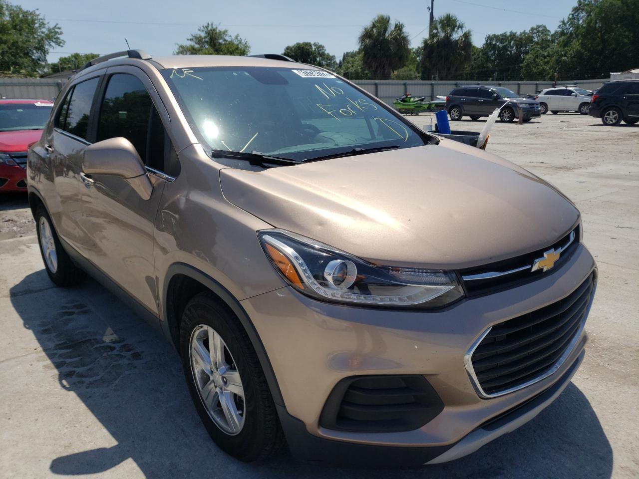 CHEVROLET TRAX 1LT 2018 with VIN 3GNCJLSB5JL264630 - Photo from auction