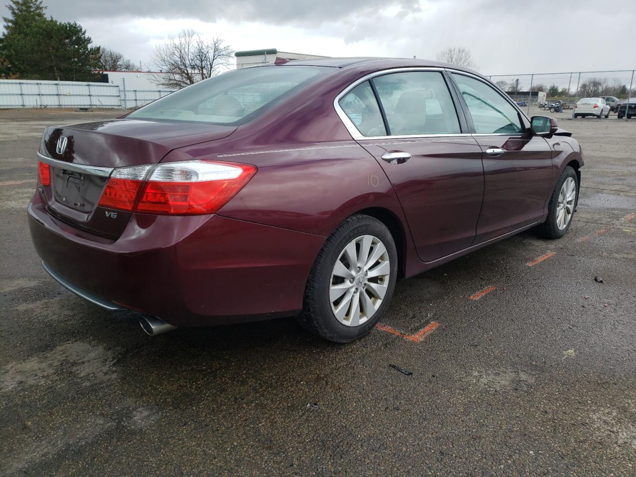 Photo 4 from auction – 2014 HONDA ACCORD EXL with VIN 1HGCR3F86EA016479