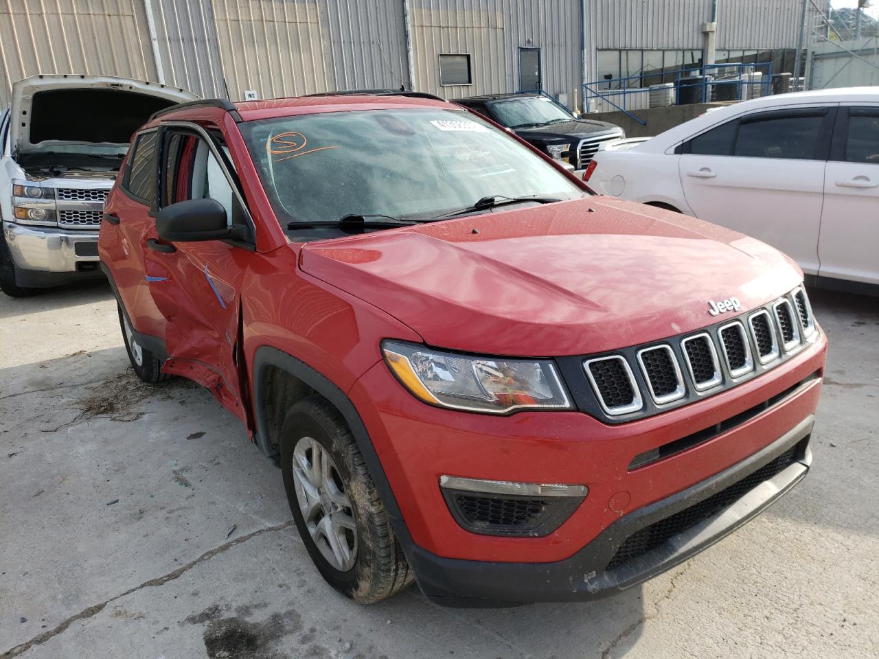 JEEP COMPASS SP 2021 with VIN 3C4NJCAB4MT532090 - Photo from auction