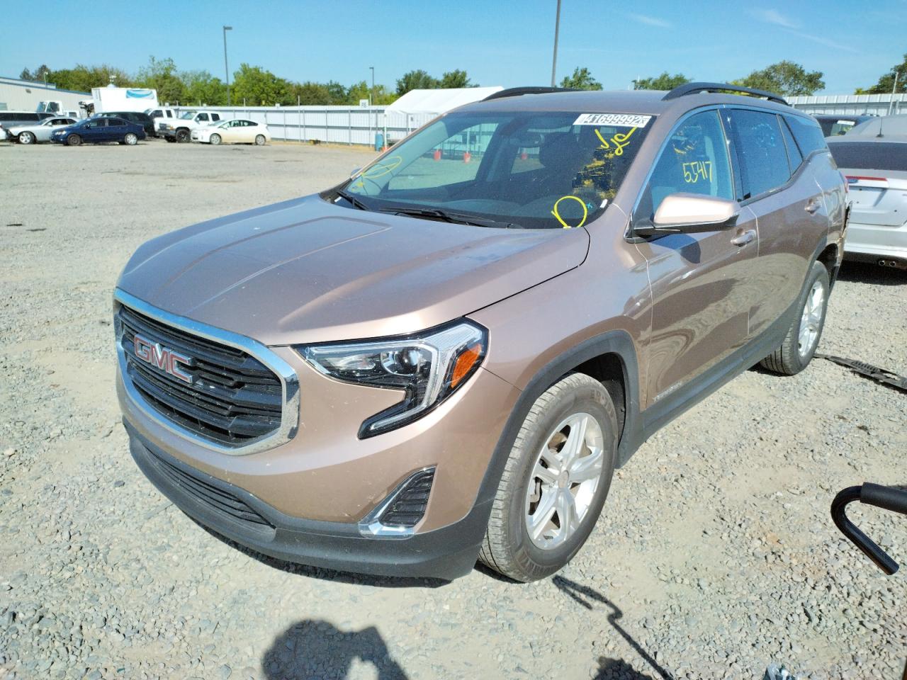 Photo 2 from auction – 2018 GMC TERRAIN SL with VIN 3GKALMEV1JL314644