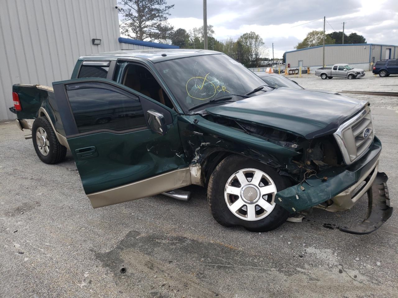 FORD F150 SUPER 2007 with VIN 1FTPW12VX7KC11622 - Photo from auction