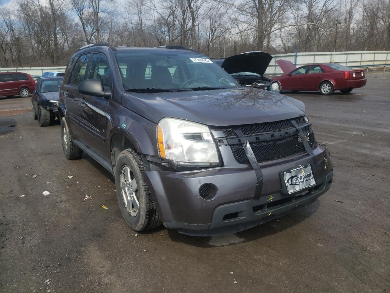 CHEVROLET EQUINOX LS 2008 with VIN 2CNDL23F686287606 - Photo from auction