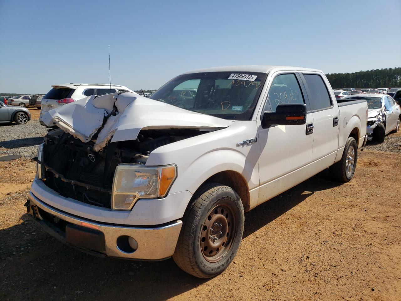 Photo 2 from auction – 2012 FORD F150 SUPER with VIN 1FTFW1CF9CFA34793
