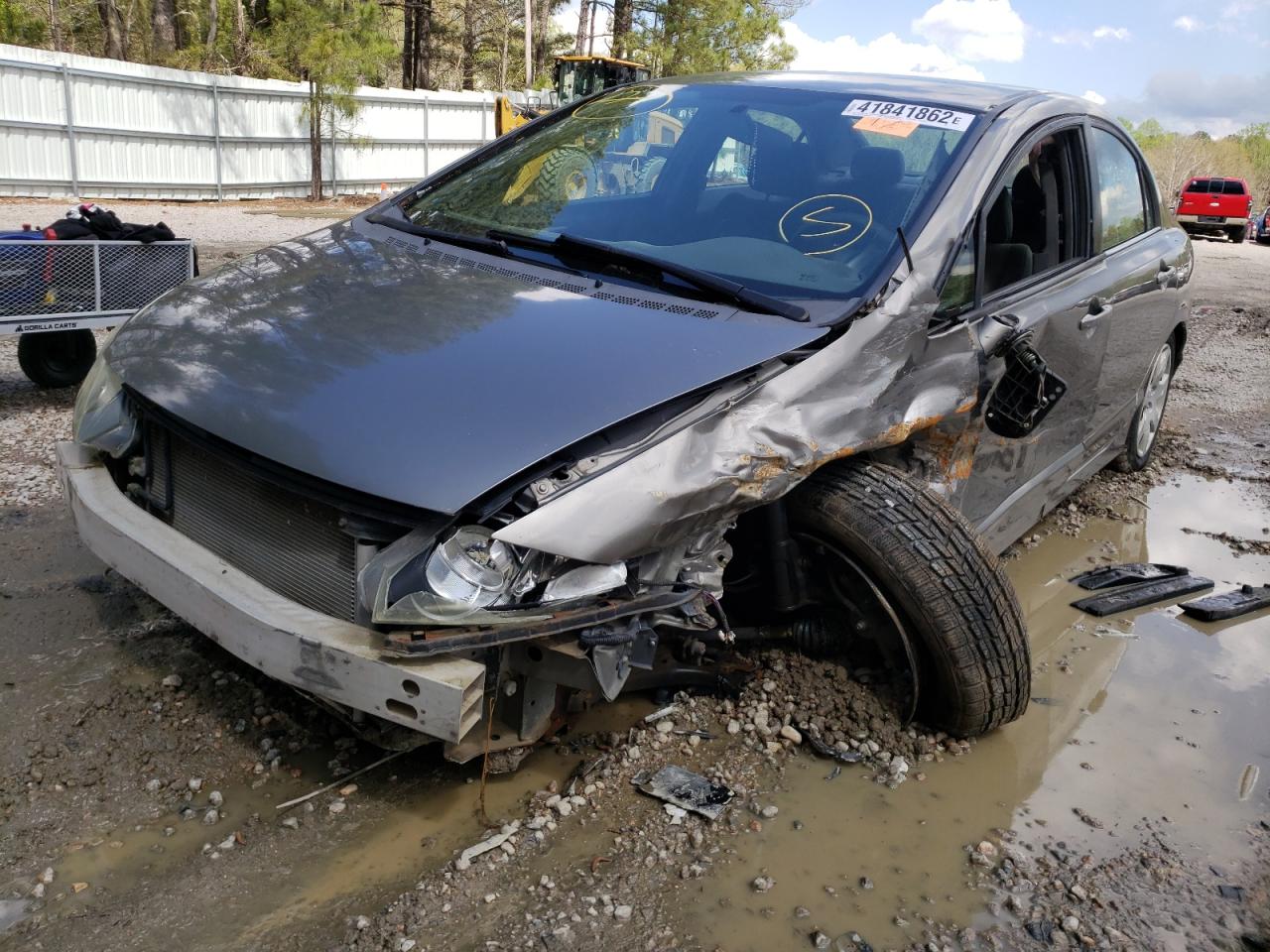 Photo 2 from auction – 2007 HONDA CIVIC with VIN 1HGFA16587L007983
