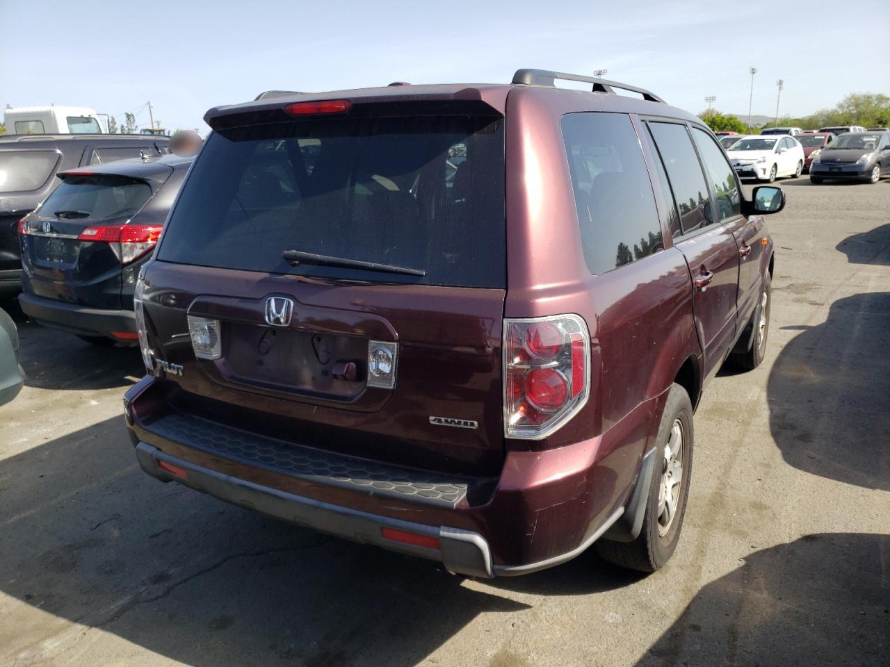 صورة رقم 4 من المزاد - 2008 HONDA PILOT EXL مع VIN 5FNYF18738B032897