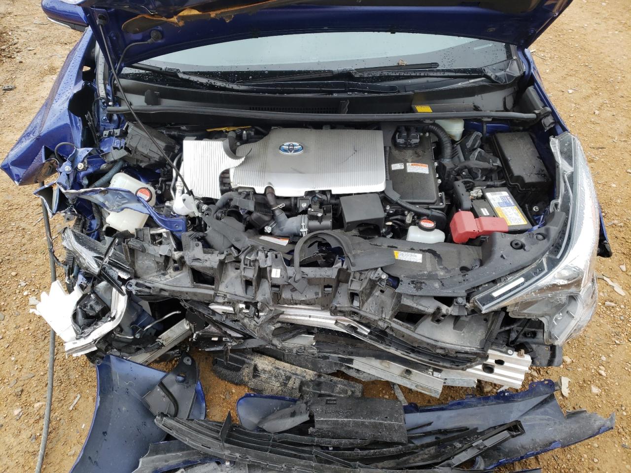 Photo 7 from auction – 2016 TOYOTA PRIUS with VIN JTDKBRFUXG3500614