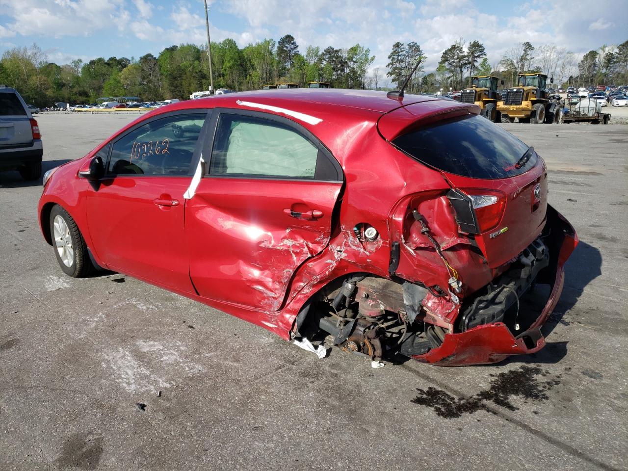 Photo 3 from auction – 2013 KIA RIO EX with VIN KNADN5A33D6221505