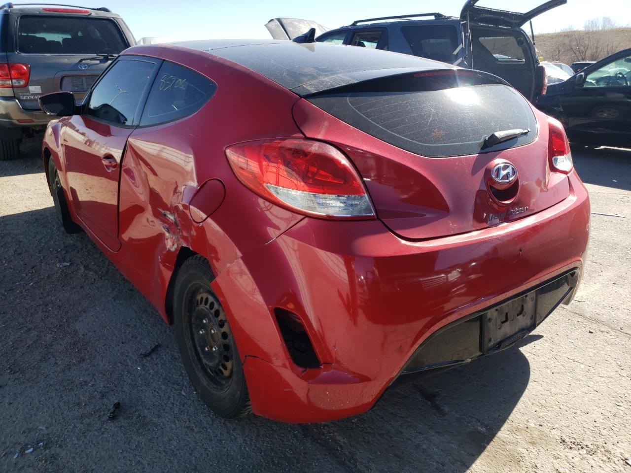 Photo 3 from auction – 2012 HYUNDAI VELOSTER with VIN KMHTC6AD0CU066923