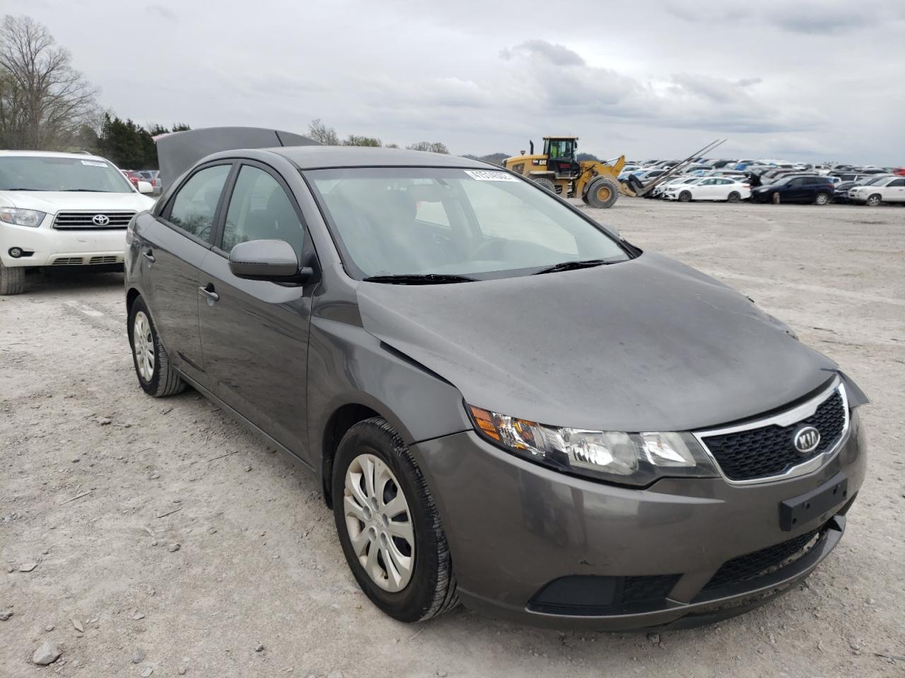 KIA FORTE EX 2013 with VIN KNAFU4A22D5712134 - Photo from auction