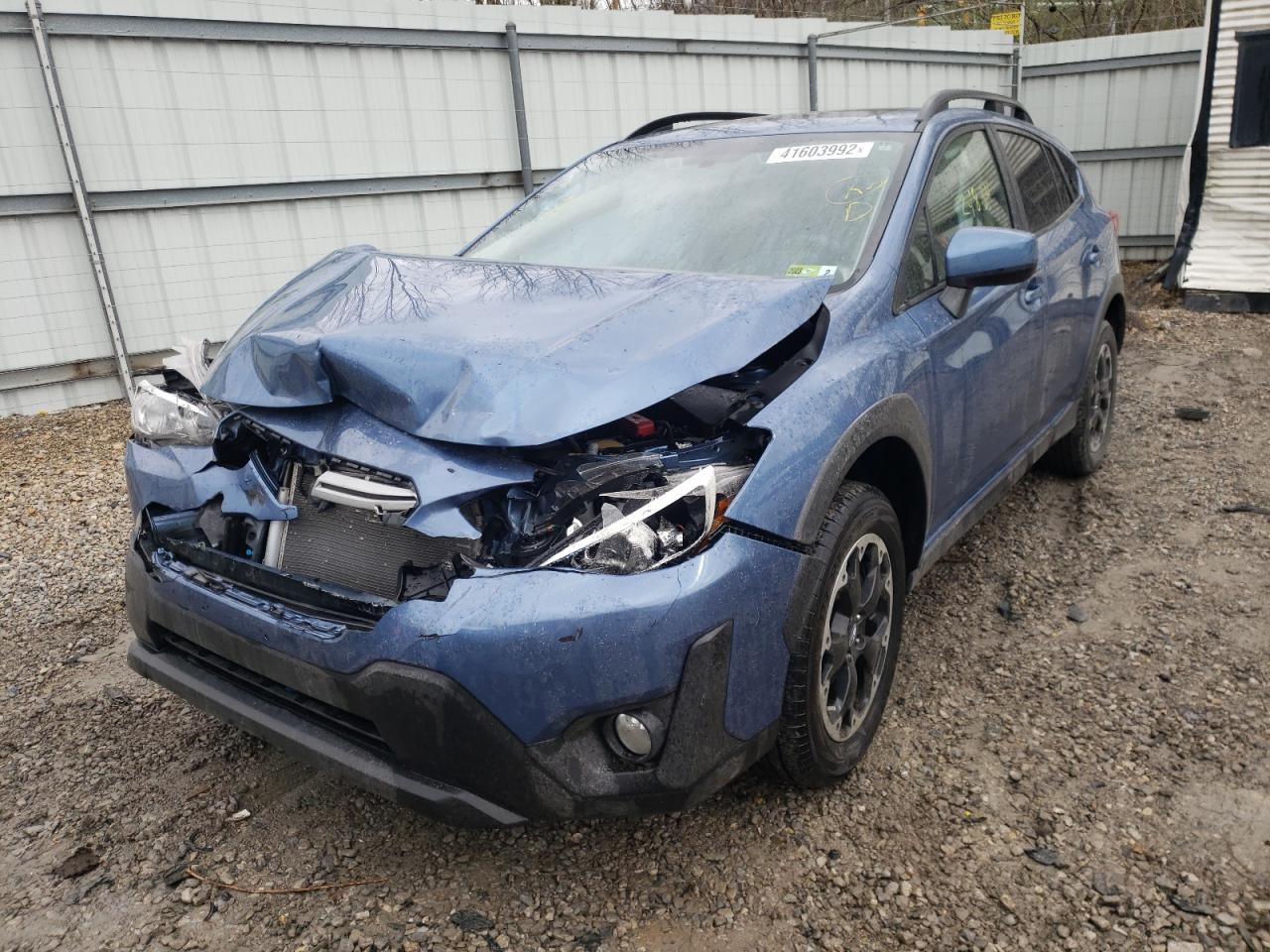 Photo 2 from auction – 2021 SUBARU CROSSTREK with VIN JF2GTAEC5MH257680