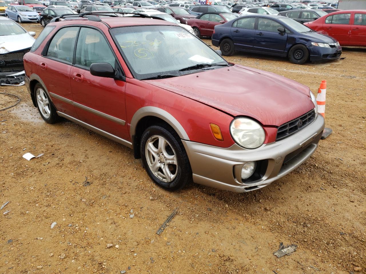 SUBARU IMPREZA OU 2003 with VIN JF1GG68593H806833 - Photo from auction