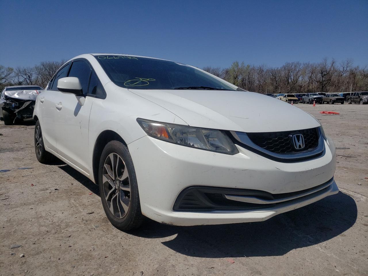 HONDA CIVIC EX 2013 with VIN 19XFB2F87DE066944 - Photo from auction