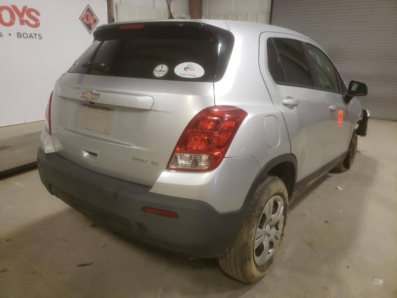 Photo 4 from auction – 2016 CHEVROLET TRAX LS with VIN KL7CJKSB5GB761302