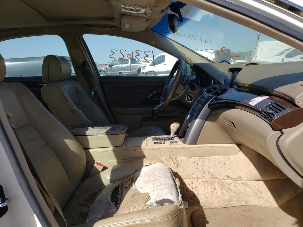 Photo 5 from auction – 2008 ACURA RL with VIN JH4KB16628C002510