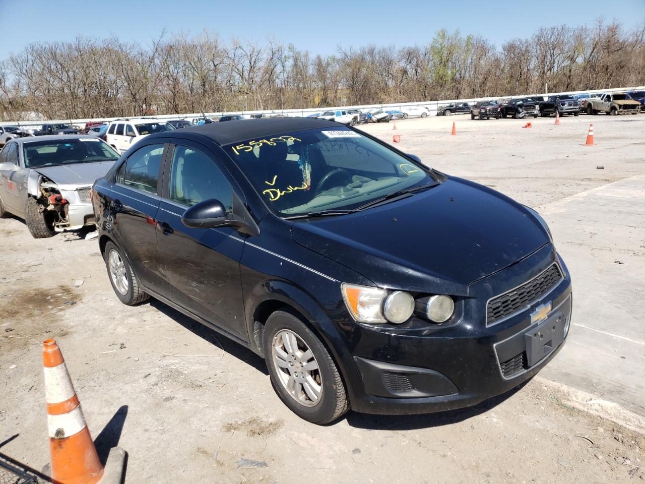 CHEVROLET SONIC LT 2012 with VIN 1G1JC5SH6C4155802 - Photo from auction