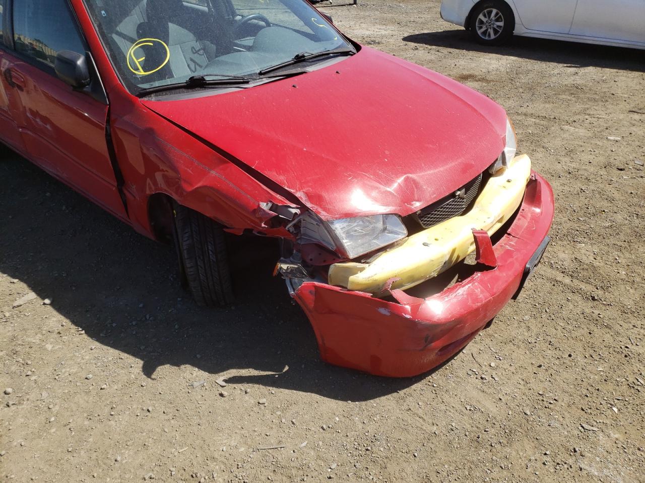 Photo 9 from auction – 2000 MAZDA PROTEGE DX with VIN JM1BJ2228Y0277104