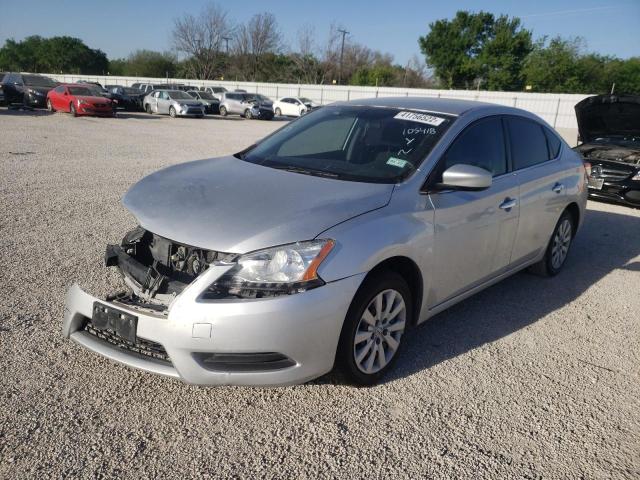Photo 2 from auction – 2015 NISSAN SENTRA S with VIN 3N1AB7AP1FY375657