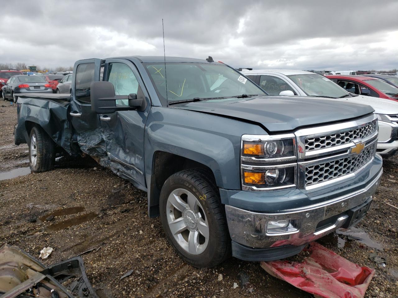 CHEVROLET SILVERADO 2014 with VIN 1GCVCSEJ5EZ312246 - Photo from auction