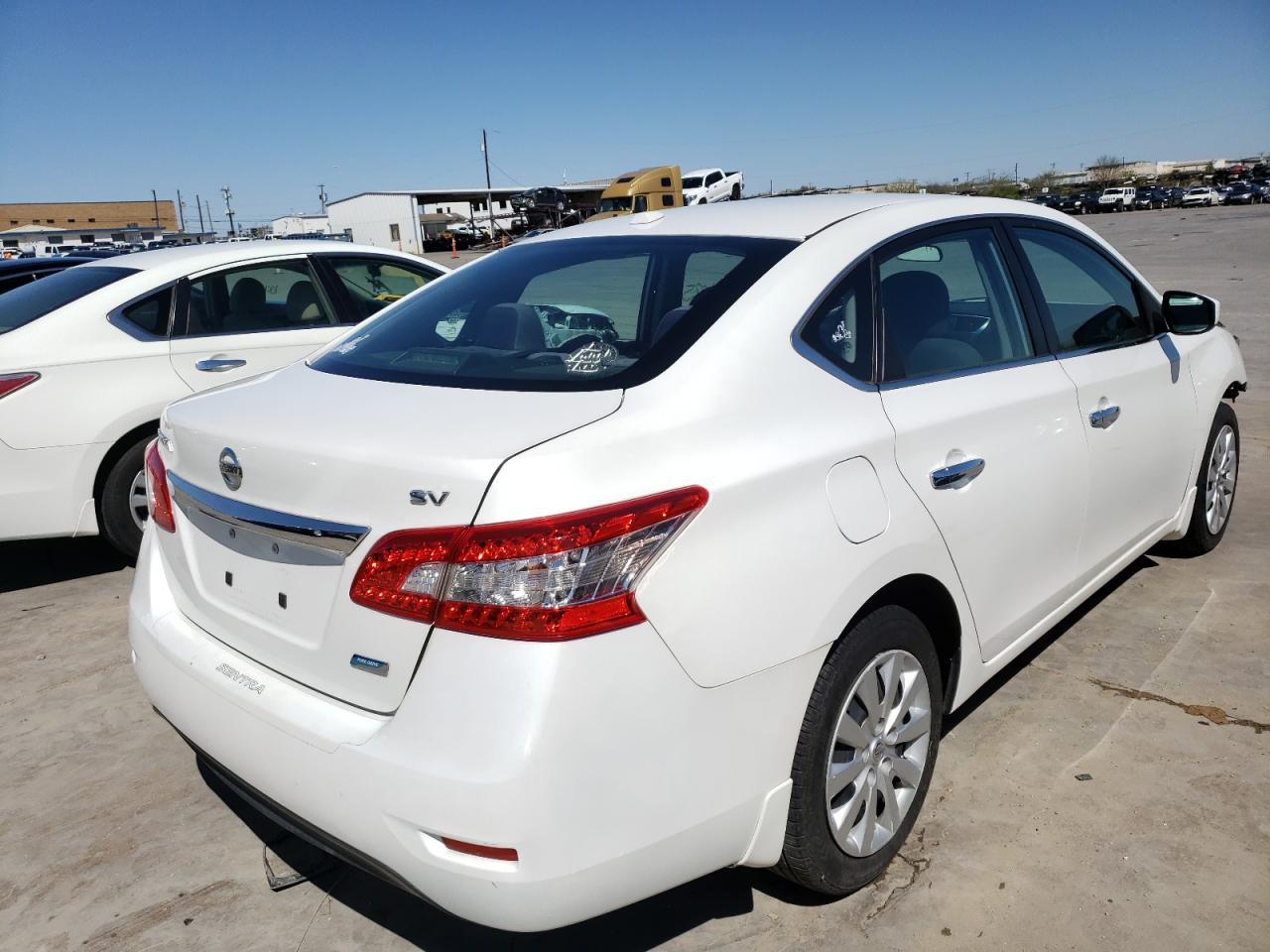 Photo 4 from auction – 2013 NISSAN SENTRA S with VIN 3N1AB7AP7DL628362