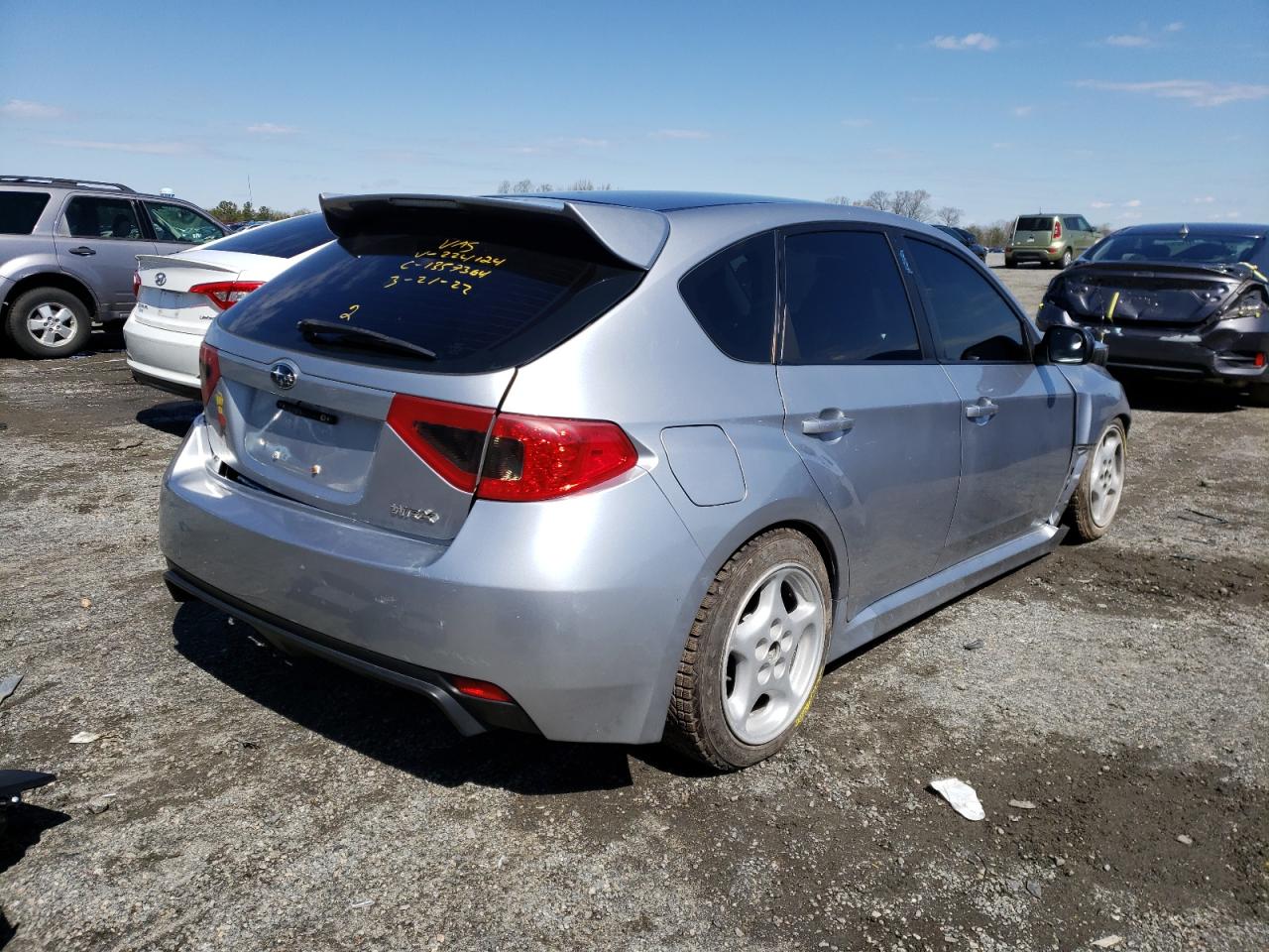 Photo 4 from auction – 2012 SUBARU IMPREZA WR with VIN JF1GR7E62CG224124