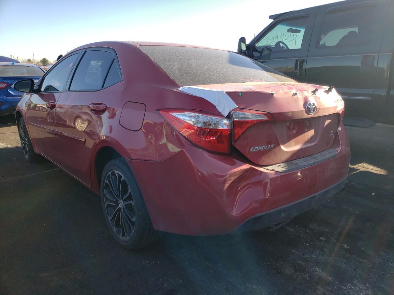 Photo 3 from auction – 2014 TOYOTA COROLLA L with VIN 2T1BURHE4EC227044