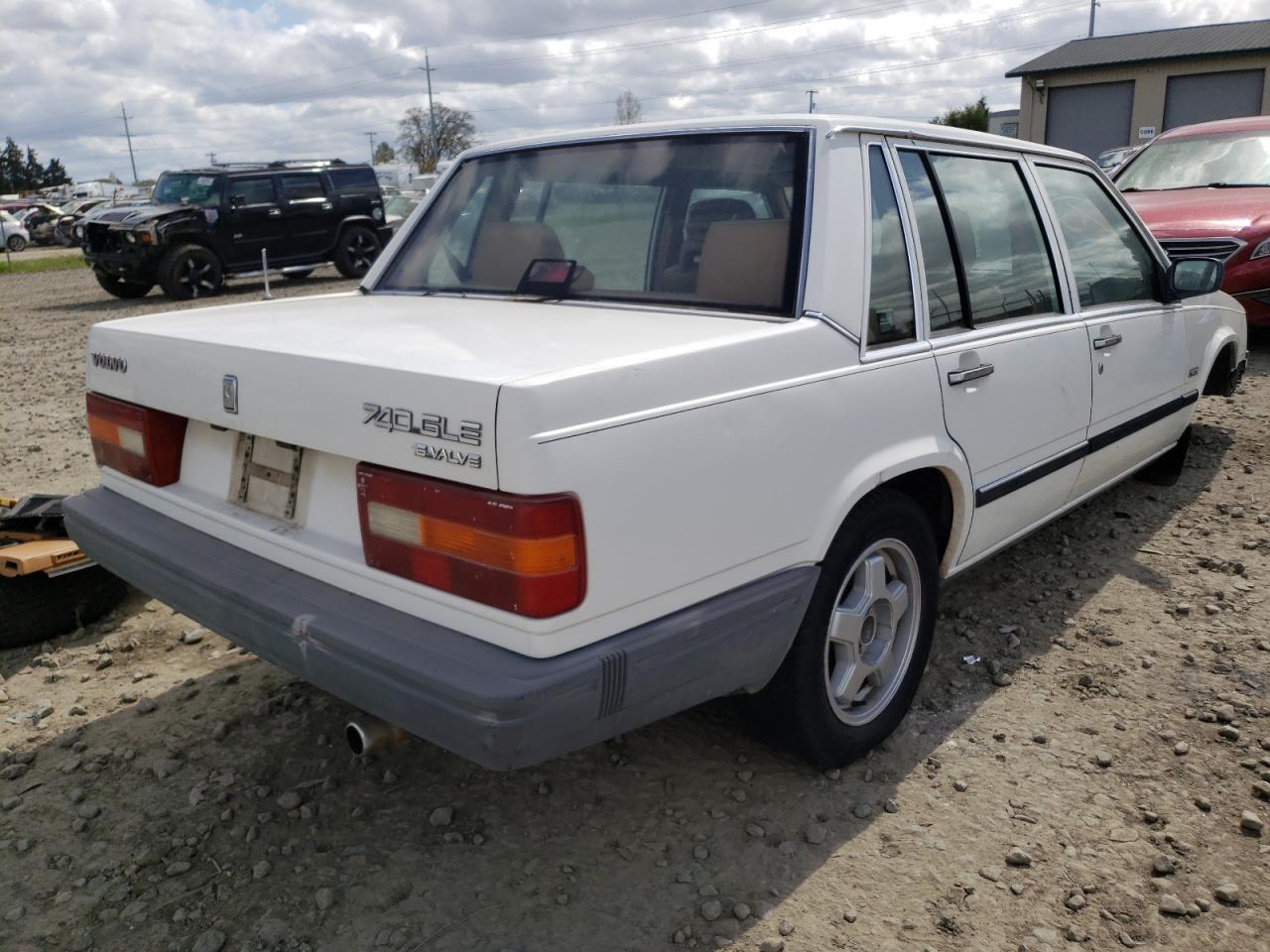 Photo 4 from auction – 1990 VOLVO 740 GLE with VIN YV1FA8947L1424747