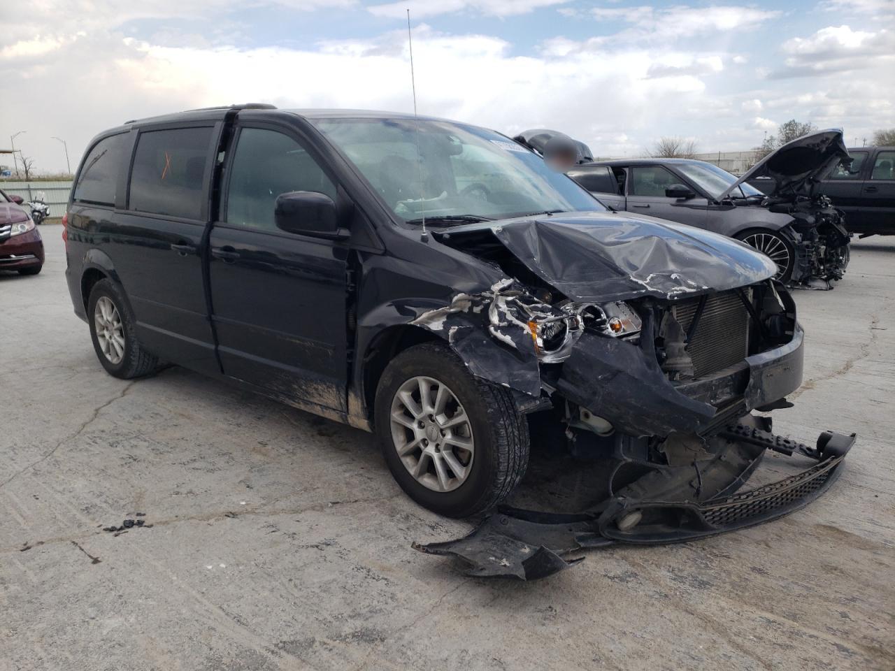DODGE GRAND CARA 2012 with VIN 2C4RDGEG3CR299133 - Photo from auction