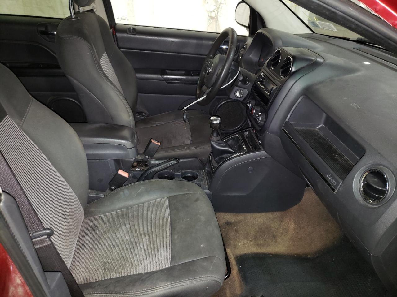 Photo 5 from auction – 2013 JEEP COMPASS SP with VIN 1C4NJCBB8DD258364