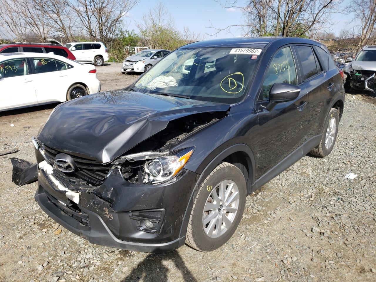 Photo 2 from auction – 2016 MAZDA CX-5 TOURI with VIN JM3KE4CY1G0893428