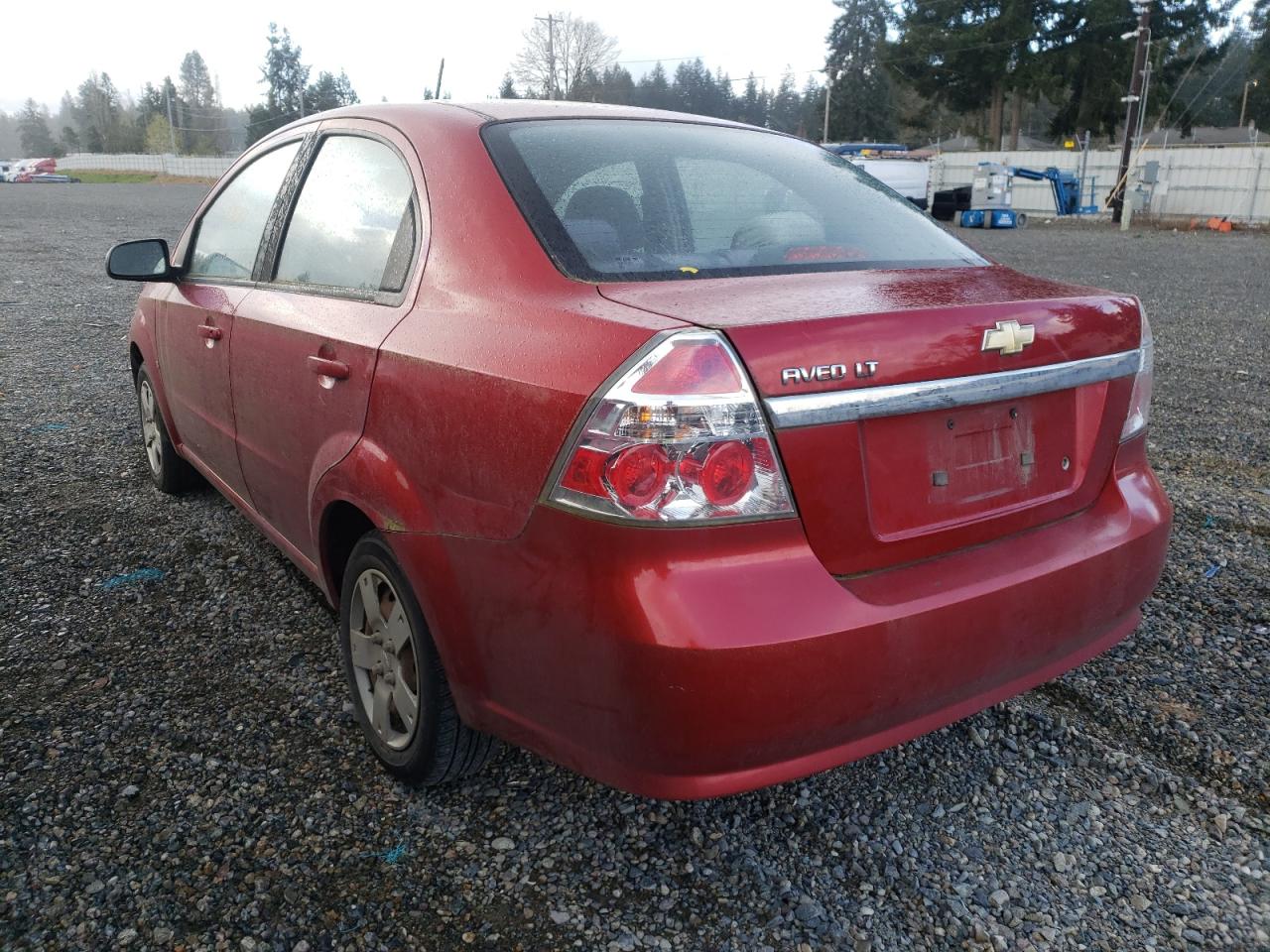 Photo 3 from auction – 2009 CHEVROLET AVEO LS with VIN KL1TD56E89B607385
