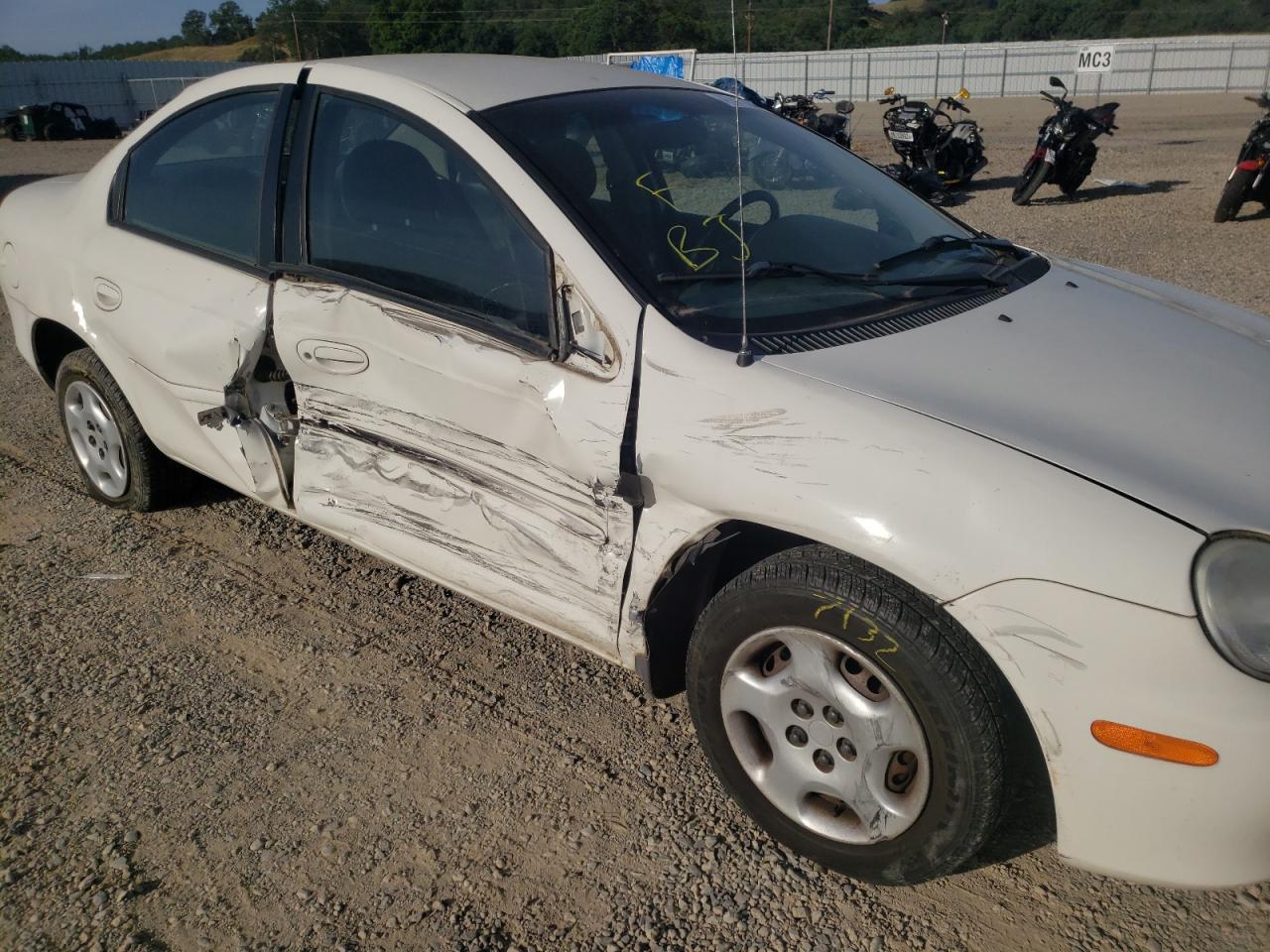 Photo 9 from auction – 2002 DODGE NEON with VIN 1B3ES26C72D643424