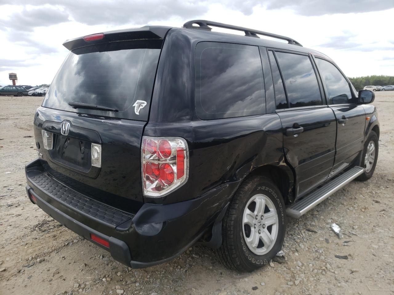 Photo 4 from auction – 2006 HONDA PILOT with VIN 5FNYF28106B022410