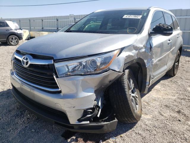 Photo 2 from auction – 2016 TOYOTA HIGHLANDER with VIN 5TDKKRFH7GS157651