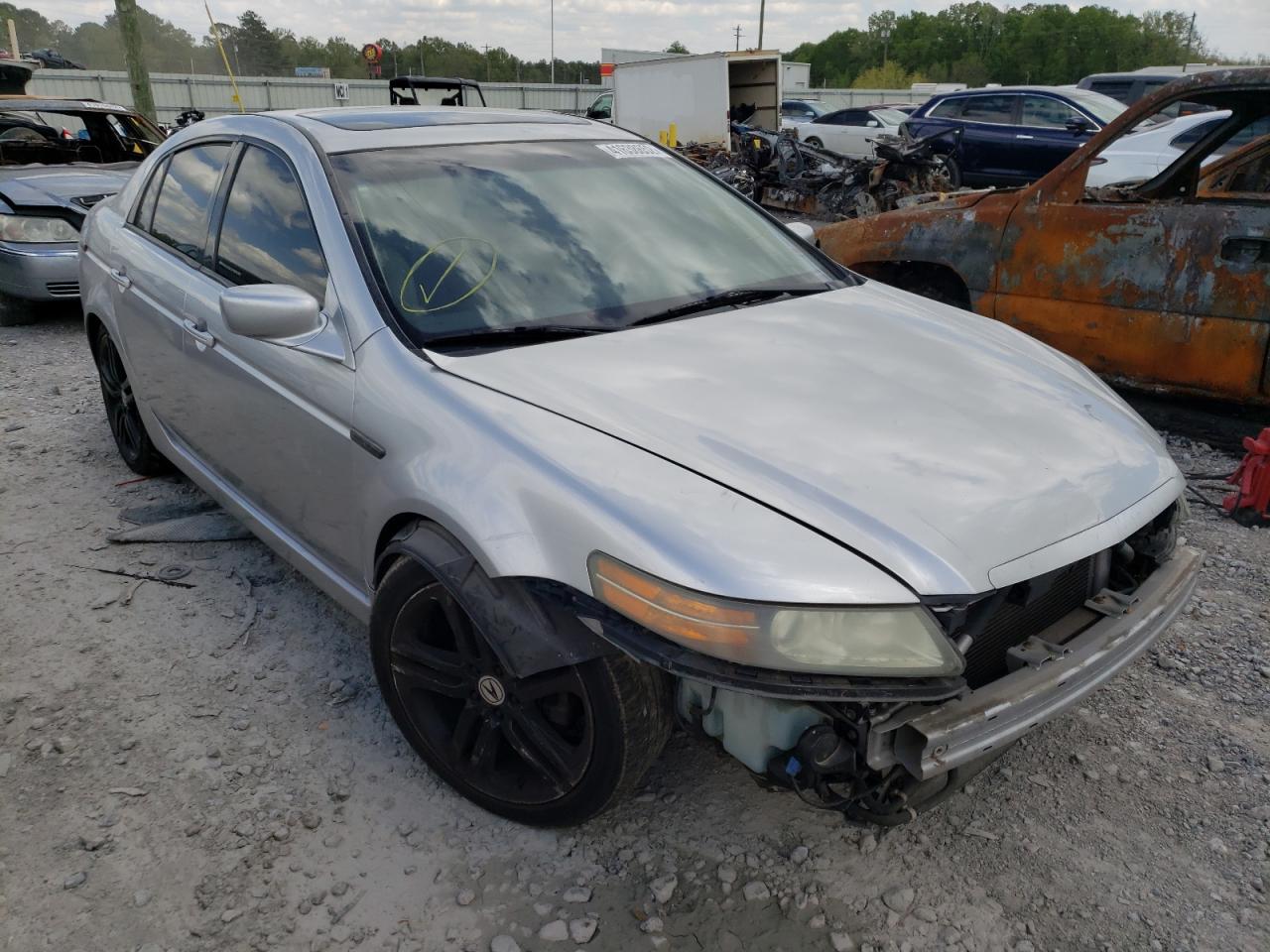 ACURA TL TYPE S 2007 with VIN 19UUA765X7A047097 - Photo from auction