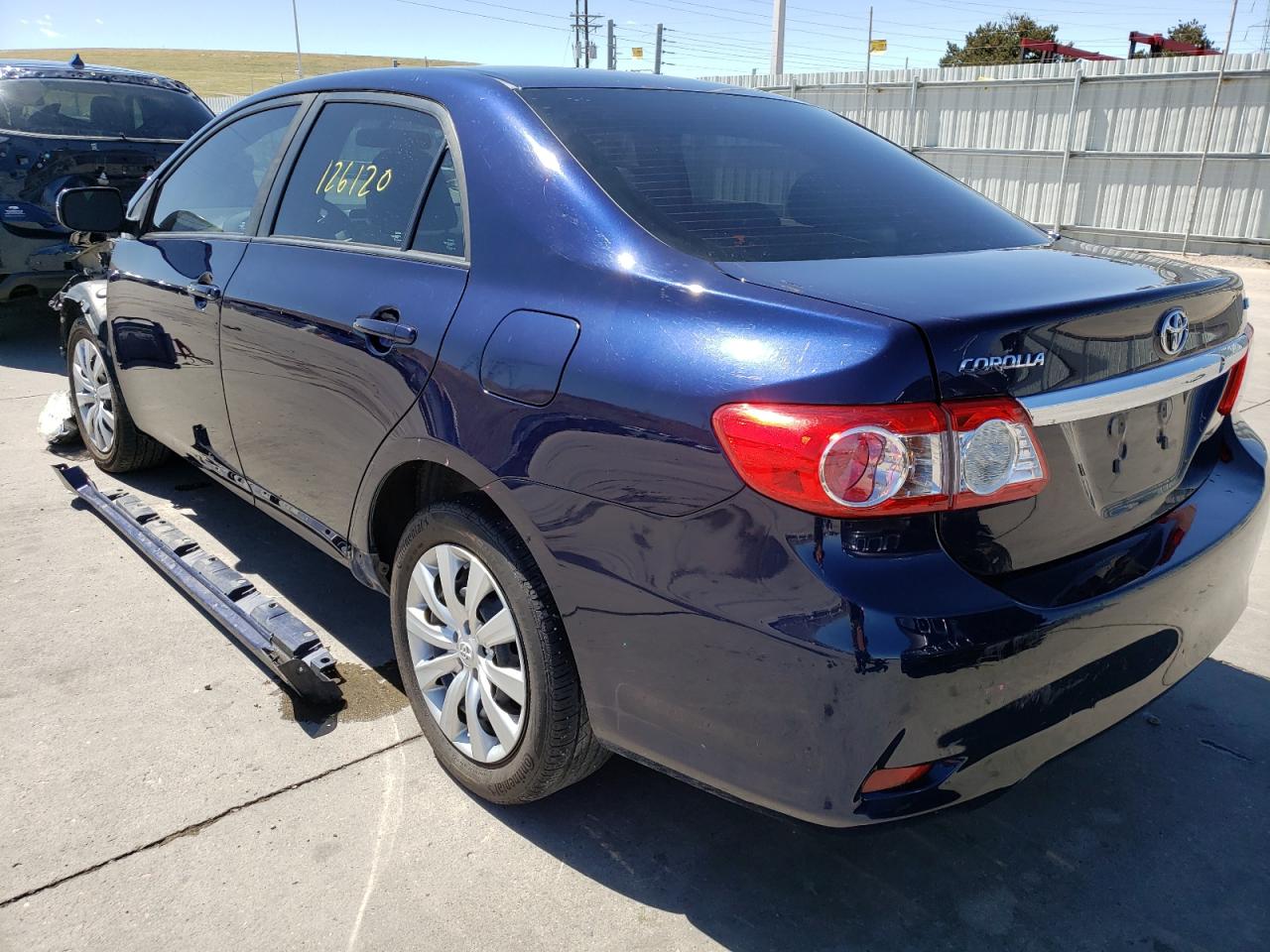 Photo 3 from auction – 2012 TOYOTA COROLLA BA with VIN 2T1BU4EE3CC777176