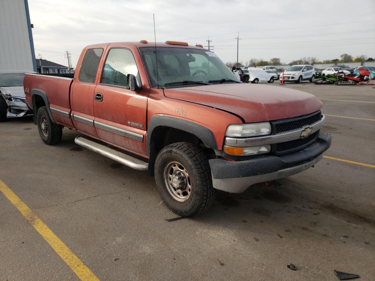 CHEVROLET SILVERADO 2001 with VIN 1GCHK29U51E265466 - Photo from auction