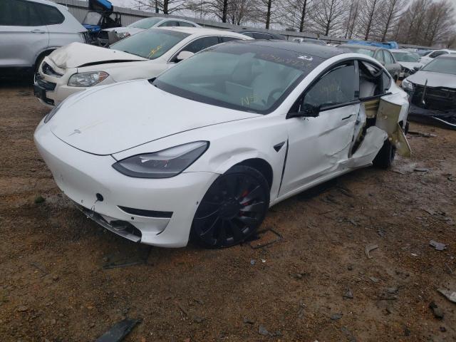 Photo 2 from auction – 2021 TESLA MODEL 3 with VIN 5YJ3E1EC5MF044638