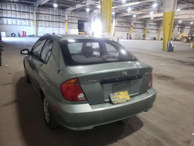 Photo 3 from auction – 2003 HYUNDAI ACCENT with VIN KMHCF35C43U264668