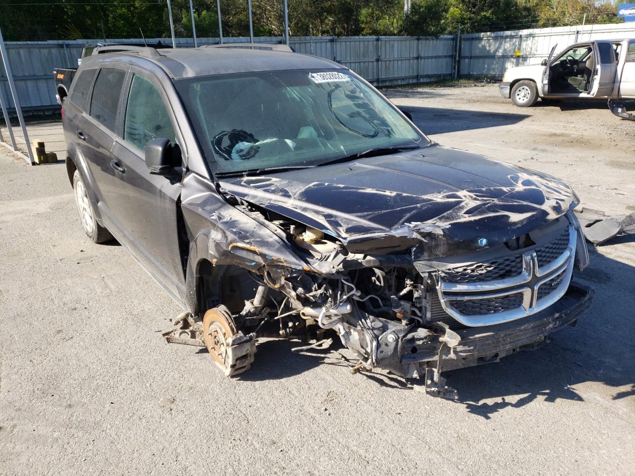 DODGE JOURNEY SE 2018 with VIN 3C4PDCAB8JT217577 - Photo from auction