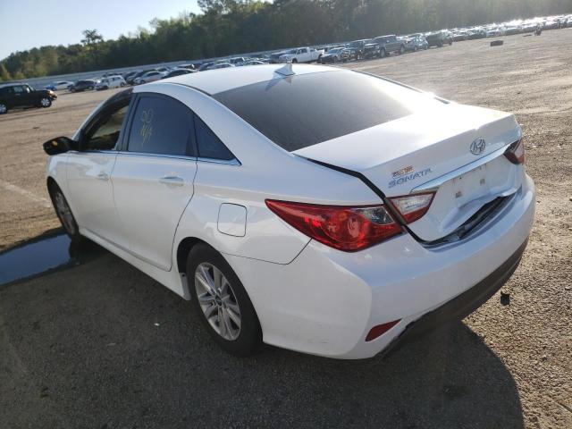 Photo 3 from auction – 2014 HYUNDAI SONATA GLS with VIN 5NPEB4AC2EH845989