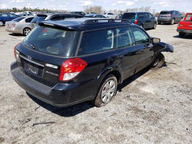 Photo 4 from auction – 2009 SUBARU OUTBACK with VIN 4S4BP60C397341457
