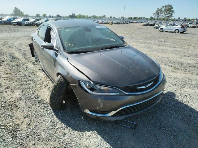CHRYSLER 200 LIMITE 2015 with VIN 1C3CCCAB6FN561471 - Photo from auction