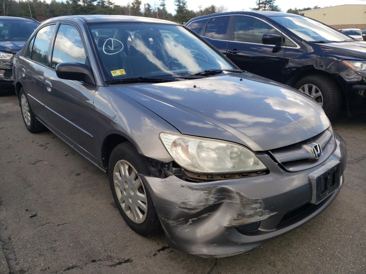 HONDA CIVIC LX 2004 with VIN 2HGES16594H568677 - Photo from auction